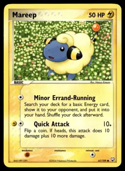 Mareep 67/109 Team Rocket Returns Common Pokemon - Image 1