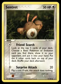 Sentret 75/109 Team Rocket Returns Common Pokemon - Image 1