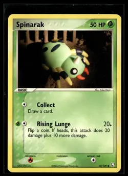 Spinarak 78/109 Team Rocket Returns Common Pokemon - Image 1