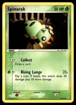 Spinarak 78/109 Team Rocket Returns Common Pokemon - Image 1