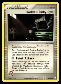 Rocket's Tricky Gym 90/109 Team Rocket Returns Uncommon Pokemon - Image 1