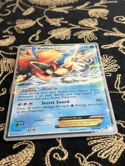 Keldeo EX 49/149 - Boundaries Crossed Holo - Pokemon TCG Card - NM - Image 4