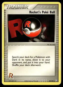Rocket's Poke Ball 89/109 Team Rocket Returns Uncommon Pokemon - Image 1