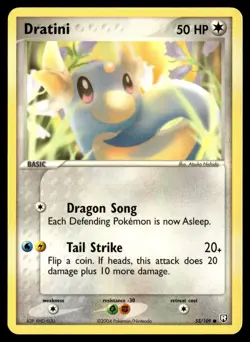 Dratini 53/109 Team Rocket Returns Common Pokemon - Image 1
