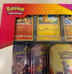 2021 POKEMON TCG COSTCO KANTO POWER 5-PACK MINI TINS COSMOS SET CANADA SEALED - Image 5