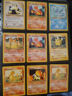 Pokemon cards Binder lot - WOTC Vintage commons, 35 Cards, LP To NM - Image 2