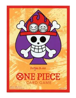 Official One Piece Limited Card Game Sleeves Premium Matte Vol. 4 Portgas D. Ace - Image 2