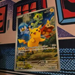 Pikachu 027 Holo Promo Sv: Scarlet & Violet Pokemon Card - Image 3