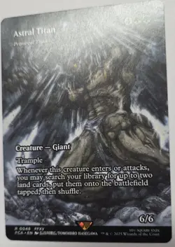 Astral Titan - Primeval Titan (Showcase) Final Fantasy: Through the Ages Regular - Image 1