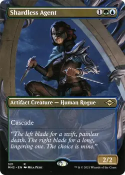 Shardless Agent (Borderless) 321 Rare Modern Horizons 2 Near Mint - Image 1