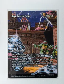 Trouble in Pairs (Borderless) 3 Teenage Mutant Ninja Turtles Source Material PZA - Image 1