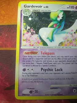 Pokemon TCG Gardevoir Holo Rare Card 7/132 Secret Wonders 2007 NM - Image 2