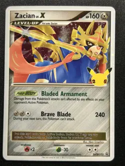 Zacian LV. X SWSH135 SWSH: Sword & Shield Promo Cards Holo Pokemon TCG FAST SHIP - Image 1