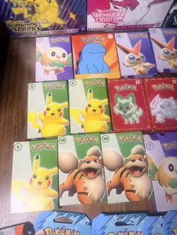 Huge Pokemon Sealed Lot Of 38 Perfect Order Journey Together McDonalds Booster - Image 2