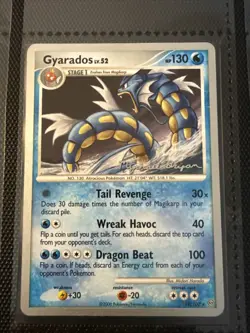 Gyarados 19/100 World Championships Non Holo 2008 Pokemon - Image 1