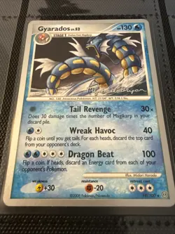 Gyarados 19/100 World Championships Non Holo 2008 Pokemon - Image 2