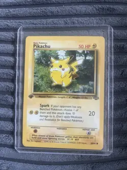 1st Edition Pikachu 60/64 🔥 | ‘99 WOTC, Nintendo | GameFreak Pokemon TCG - Image 1