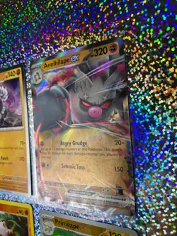 Pokemon TCG: Promo 032 Annihilape ex; Reverse Holo 51/111 Primeape - Image 4