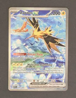 Zapdos ex 202/165 SIR Pokemon TCG SV: Scarlet & Violet 151 - Near mint - Image 1