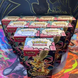 10 Pokemon Ascended Heroes Booster Bundle Boxes - Empty - Image 2