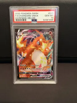 Pokemon Charizard VMAX 020/189 Darkness Ablaze - PSA10 GEM MINT - Image 1