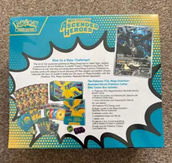 Pokemon Ascended Heros Pokemon Center Elite Trainer Box ETB Sealed New - Image 5