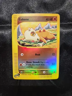 Pokemon Cubone 103/165 Expedition Base Set Reverse Holo - Image 1