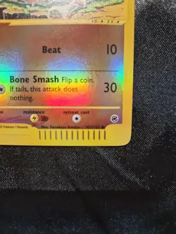 Pokemon Cubone 103/165 Expedition Base Set Reverse Holo - Image 4