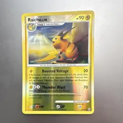 Pokemon Raichu 27/99 Arceus Rare Reverse Holo Stage 1 2009 90 HP - Image 1