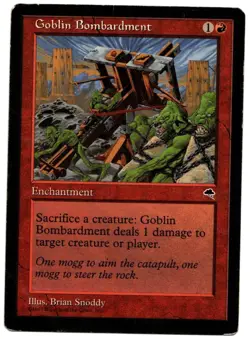 MTG GOBLIN BOMBARDMENT TEMPEST MAGIC THE GATHERING - Image 1