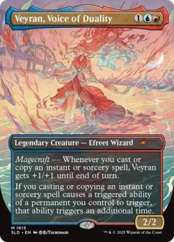 MTG English Veyran, Voice of Duality NM Normal Secret Lair - Image 1