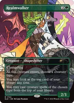 MTG English Realmwalker NM Normal Secret Lair - Image 1