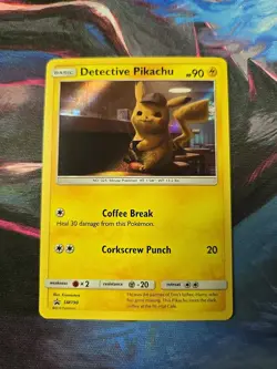 Pokemon Detective Pikachu Sm190 Holo Promo LP #2 - Image 1