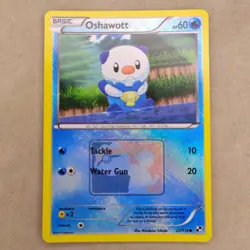 Pokemon League Promo Lot x3 Tepig, Snivy, Oshawott NEAR MINT Crosshatch Holo B&W - Image 4