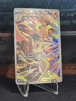 Pokemon TCG Destined Rivals - Ethan's Typhlosion IR 190/182 - Image 3