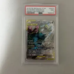 Celebi & Venusaur Tag Team GX SM167 2019 Promo Sm Pokemon TCG PSA 9 MINT - Image 1