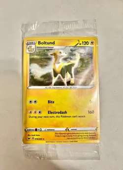 Boltund 076/202 Holo Rare Sword & Shield Pokemon Near Mint - Image 1