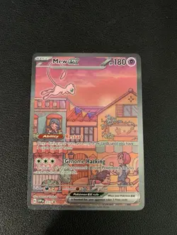Pokemon TCG Mew EX 053 Holo Black Star Promo Scarlet & Violet 151 - Image 1