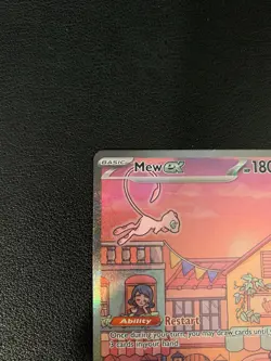 Pokemon TCG Mew EX 053 Holo Black Star Promo Scarlet & Violet 151 - Image 2