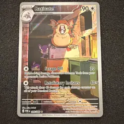 Pokemon Raticate 099/088 Me03: Perfect Order Illustration Rare Holo NM - Image 1