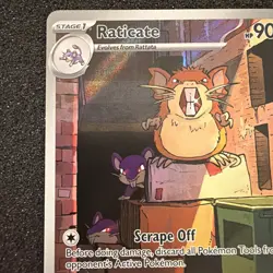 Pokemon Raticate 099/088 Me03: Perfect Order Illustration Rare Holo NM - Image 2