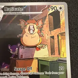 Pokemon Raticate 099/088 Me03: Perfect Order Illustration Rare Holo NM - Image 3