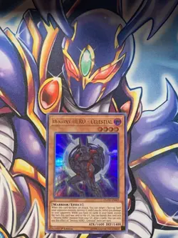 Yugioh Destiny HERO - Celestial DUOV-EN069 Ultra Rare 1st Ed NM - Image 1