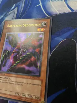 Yugioh! Rafflesia Seduction SOD-EN020 Ultimate Rare 1st Edition VLP - Image 3