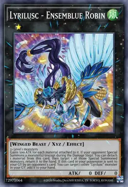 Lyrilusc - Ensemblue Robin Yu-Gi-Oh! (NM) - Image 1