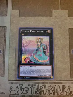 YUGIOH SYLVAN PRINCESSPRITE MACR-EN093 SUPER 1ST EDITION NM - Image 1