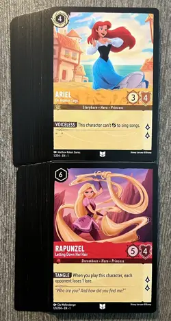 Disney Lorcana The First Chapter Card Game UNCOMMON Non foil Complete Your Set! - Image 1