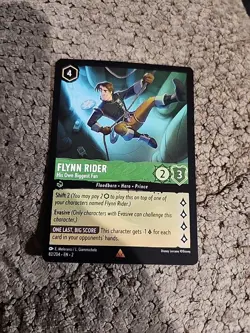 Flynn Rider - His Own Biggest Fan - 82/204 - Rare NM Disney Lorcana - Image 1