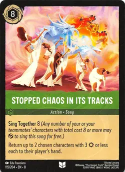 Stopped Chaos in Its tracks 115/204 Reign of Jafar Disney Lorcana - Image 1