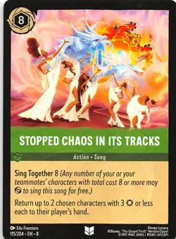 Stopped Chaos in Its tracks 115/204 Reign of Jafar Disney Lorcana - Image 1